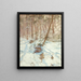 Winter Stream - Walter Launt Palmer — framed artwork on a wall