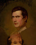 Double autoportrait at different ages - Walter Libbey — artwork view