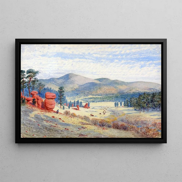 in the Monument Colorado Park - Walter Paris — framed artwork on a wall
