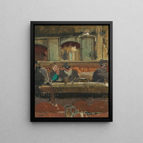 Bon Quoi - Walter Richard Sickert — framed artwork on a wall