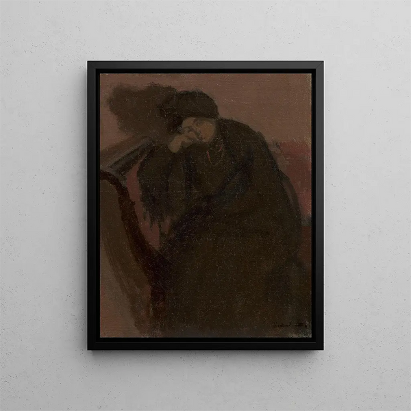 Carolina dell'Acqua - Walter Richard Sickert — framed artwork on a wall