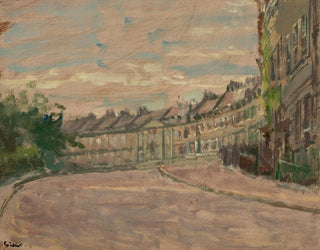 Crescent Lansdown à Bath - Walter Richard Sickert — artwork view
