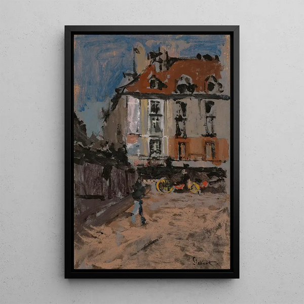 Le Quai Henri IV - Walter Richard Sickert — framed artwork on a wall