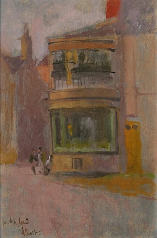 Street scene painting - Walter Richard Sickert — artwork view