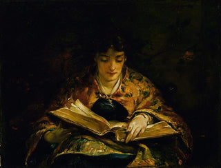Among the Ancient Poets - Walter Shirlaw — artwork view