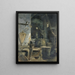 Fonderie de cloches en Allemagne - Walter Shirlaw — framed artwork on a wall