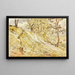 Sketch of Landscape - Walter Shirlaw — framed artwork on a wall