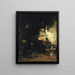 L'Auberge Allemagne - Walter Shirlaw — framed artwork on a wall