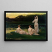 Water Lilies - Walter Shirlaw — framed artwork on a wall