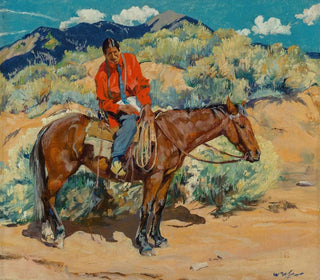 Comfortable - Walter Ufer — artwork view