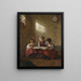 A fascinating reading - Walther Firle — framed artwork on a wall
