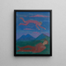 Scene allégorique - Walther Gamerith — framed artwork on a wall