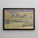 Lake Attersee - Walther Gamerith — framed artwork on a wall