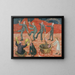 Les survivants - Walther Gamerith — framed artwork on a wall