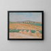 Harvest Time - Walther Gamerith — framed artwork on a wall