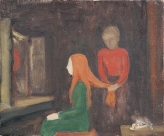 Woman in front of a mirror - Walther Gamerith — artwork view