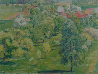 Spring at the Edge of Lake Attersee - Walther Gamerith — artwork view