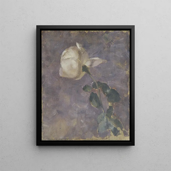 Rose - Walther Gamerith — framed artwork on a wall