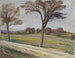 Path with trees and garden - Walther Gamerith — artwork view