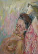 Nude woman on cushion - Walther Gamerith — artwork view