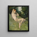 Nymphe du Glen - Warren B. Davis — framed artwork on a wall