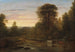 a landscape after sunset - Washington Allston — artwork view