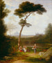 Italian landscape - Washington Allston — artwork view