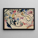 Aquarelle n° 8 Jour du Jugement - Wassily Kandinsky — framed artwork on a wall
