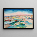 View of Moscow - Wassily Kandinsky — framed artwork on a wall