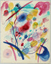 Composition in red, blue, green, and yellow - Wassily Kandinsky — artwork view