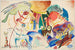 Sketch for All the Saints II, composition with saints - Wassily Kandinsky — artwork view