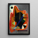 Quelques pointes - Wassily Kandinsky — framed artwork on a wall