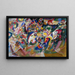 Sketch 3 for Composition VII - Wassily Kandinsky — framed artwork on a wall