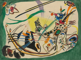 Study for Green Edge - Wassily Kandinsky — artwork view