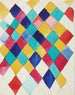 Study of color with diamonds - Wassily Kandinsky — artwork view