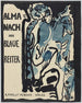 Final design of the cover of the Almanac Le Cavalier Bleu - Wassily Kandinsky — artwork view