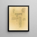 Residues - Wassily Kandinsky — framed artwork on a wall