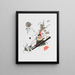 Bonne ascension - Wassily Kandinsky — framed artwork on a wall