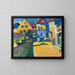 Allée verte à Murnau - Wassily Kandinsky — framed artwork on a wall
