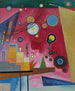 Red Painting intense - Wassily Kandinsky — artwork view
