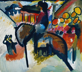 Impression IV: Gendarme - Wassily Kandinsky — artwork view