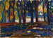In the Saint-Cloud Park Autumn II - Wassily Kandinsky — artwork view