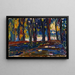 In the Saint-Cloud Park Autumn II - Wassily Kandinsky — framed artwork on a wall