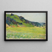 Kallmünz Light Green Mountains - Wassily Kandinsky — framed artwork on a wall