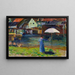 Kallmünz Gabriele Münter painting I - Wassily Kandinsky — framed artwork on a wall