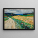 Kallmünz, étude de la nature sur la diligence jaune - Wassily Kandinsky — framed artwork on a wall