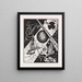 Petits mondes VI - Wassily Kandinsky — framed artwork on a wall