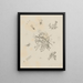 Petits mondes X R 173 - Wassily Kandinsky — framed artwork on a wall