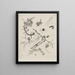 Petits mondes XI R 174 - Wassily Kandinsky — framed artwork on a wall