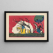 Klinge Pl01 - Wassily Kandinsky — framed artwork on a wall